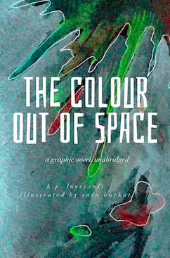 the colour out of space hp lovecraft sara barkat graphic novel